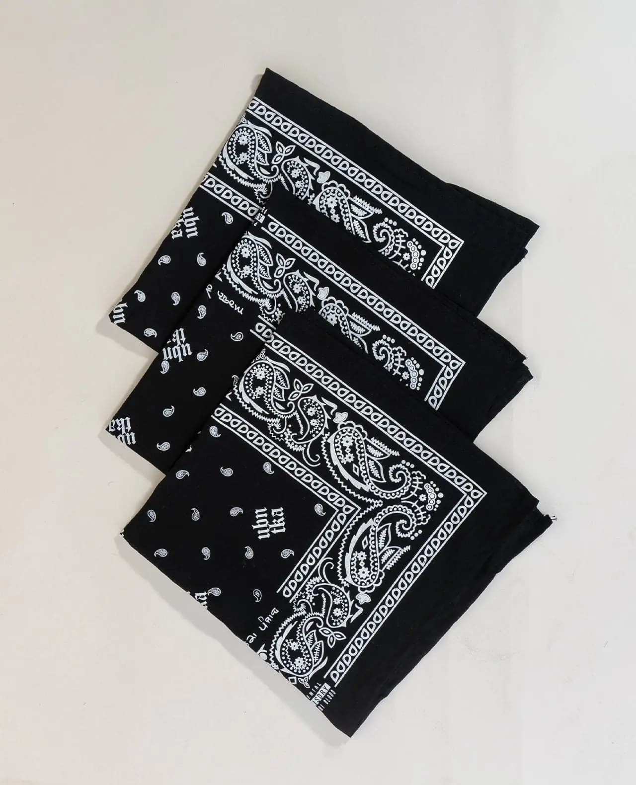 Bandana (Set of 3) Black
