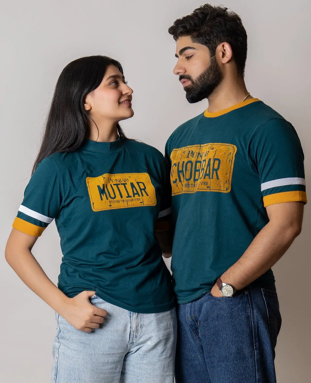 Chobbar / Mutiar Teal Green T-shirt