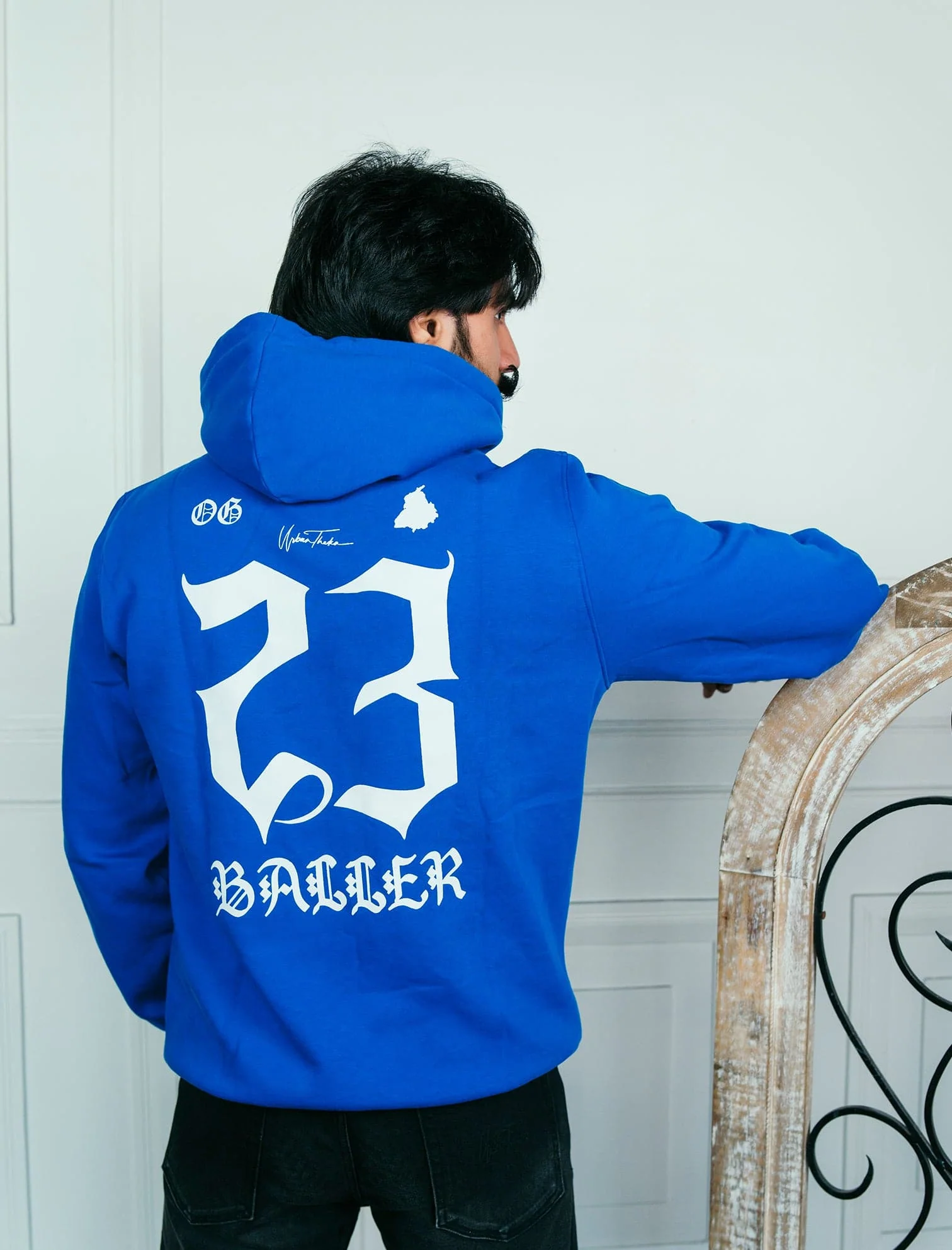 23 Baller Hoodie Royal Blue