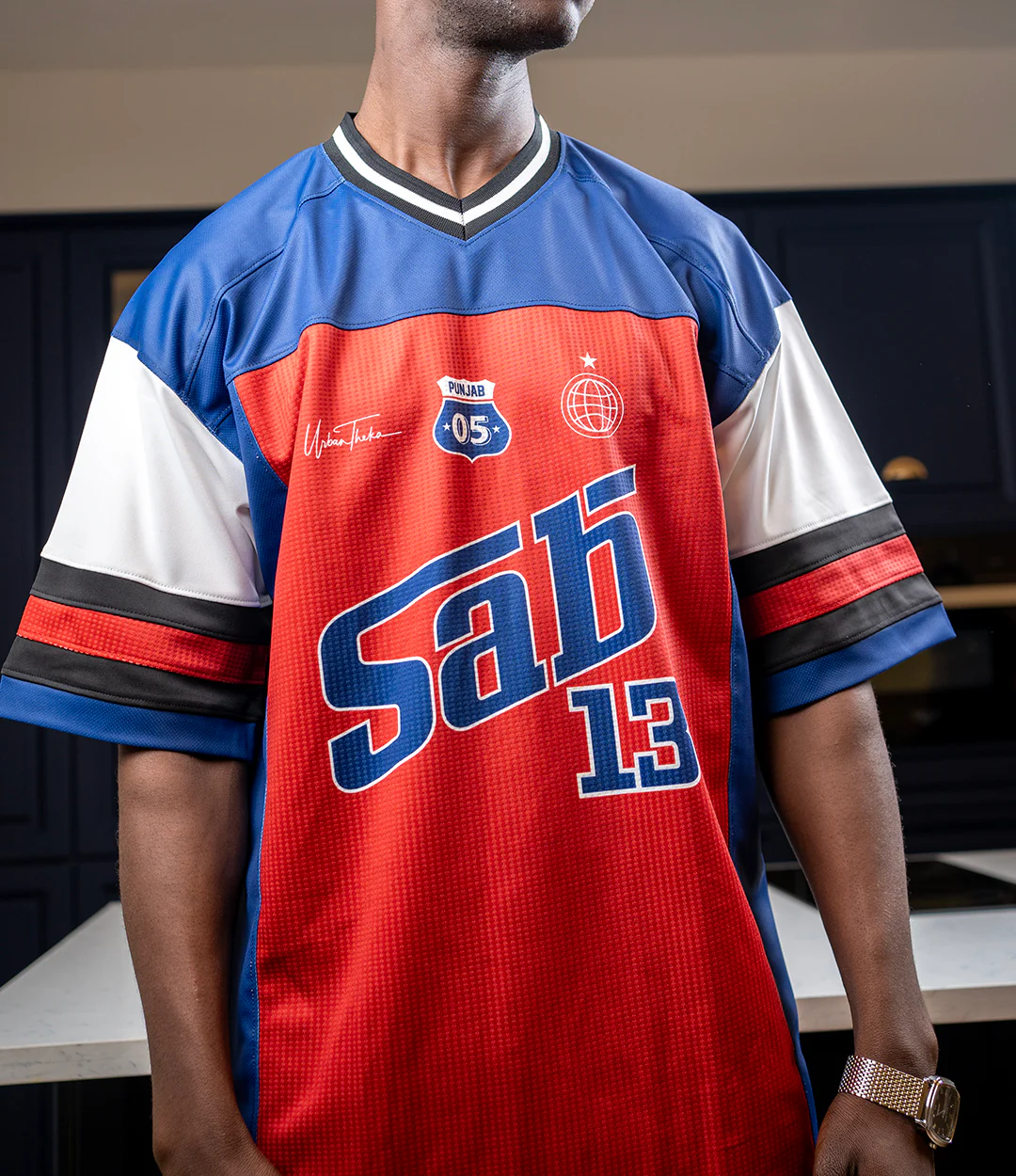 Sab 13 Cool-n-Dry-Fit Drop Shoulder T-Shirt