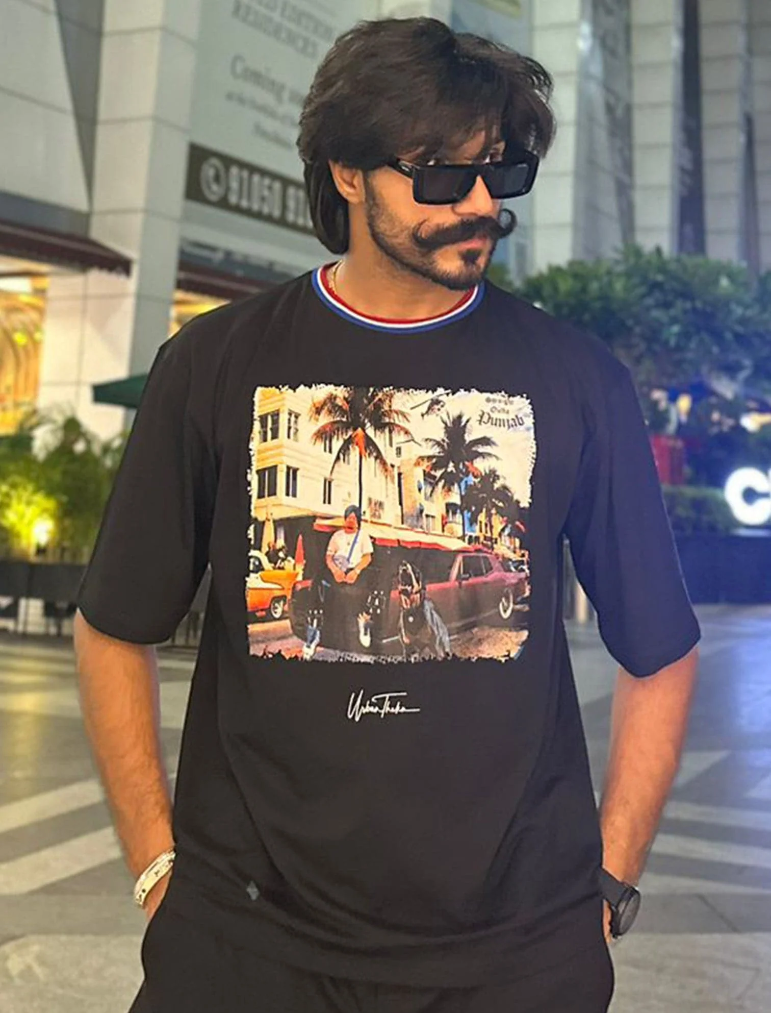 GTA Punjab Drop Shoulder T-shirt