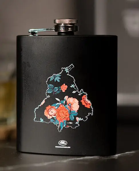 Khirda Punjab Hip Flask