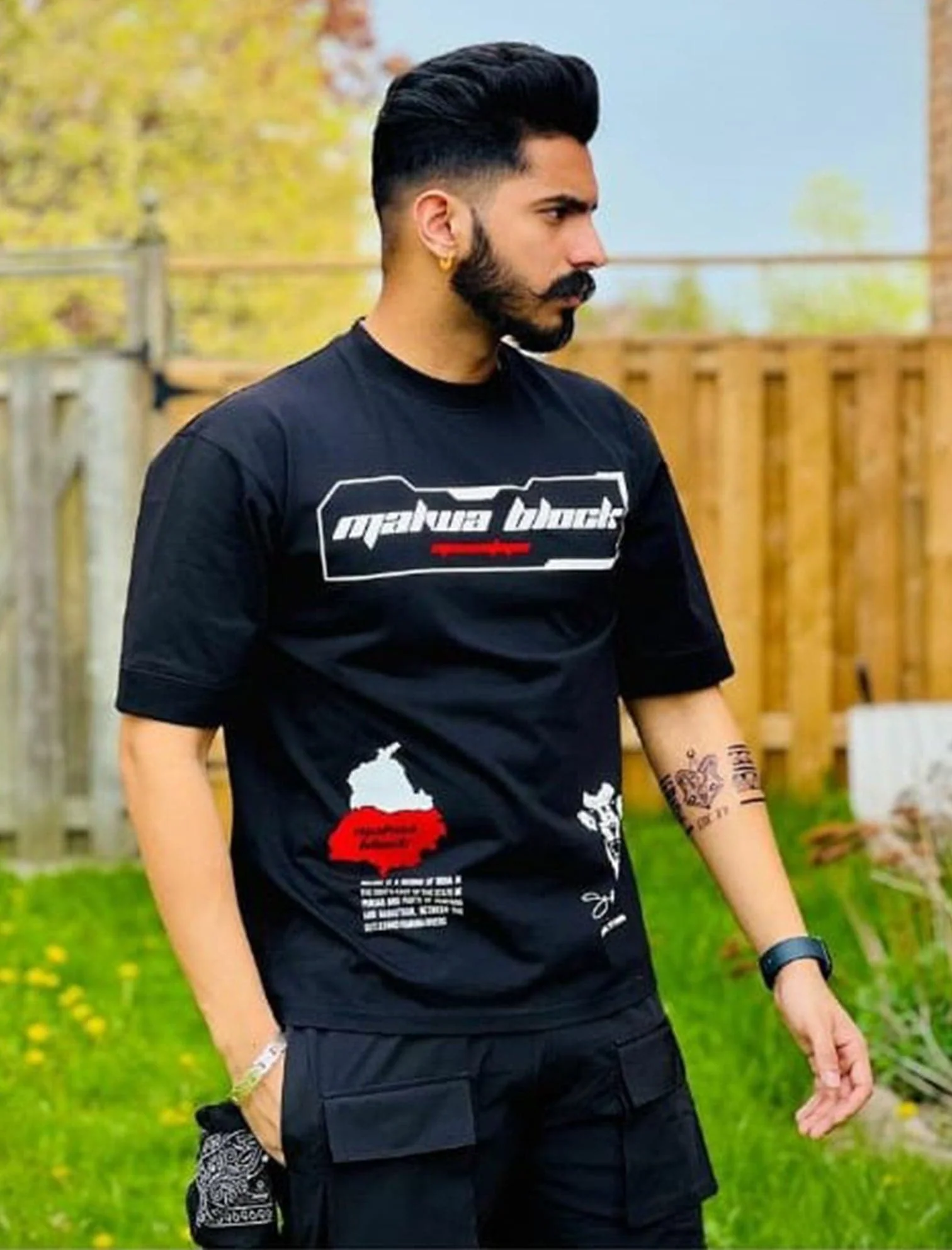 Malwa Block Sidhu Moose Wala T-Shirt