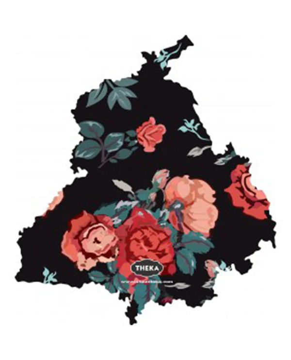 Khirda Punjab Stickers (Set Of 2)